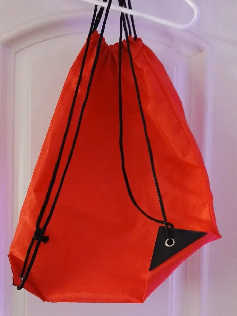 Red Drawstring Backpack